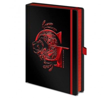 Cuaderno A5 premium Gryffindor Harry Potter