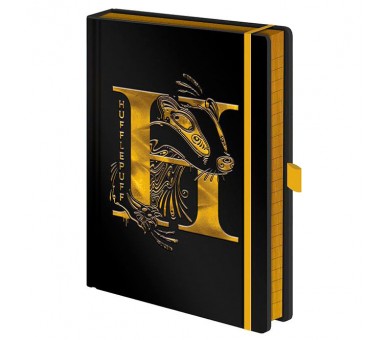 Cuaderno A5 premium Hufflepuff Harry Potter