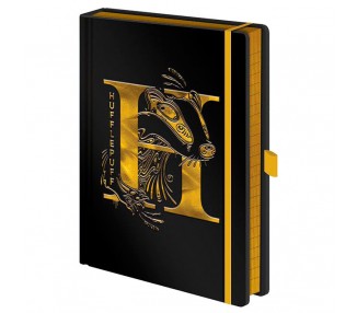 Cuaderno A5 premium Hufflepuff Harry Potter
