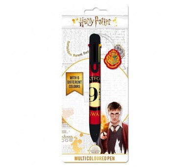 Boligrafo 6 colores Platform 9 3/4 Harry Potter
