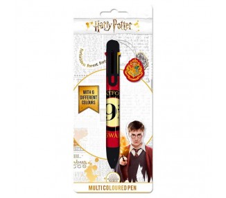 Boligrafo 6 colores Platform 9 3/4 Harry Potter