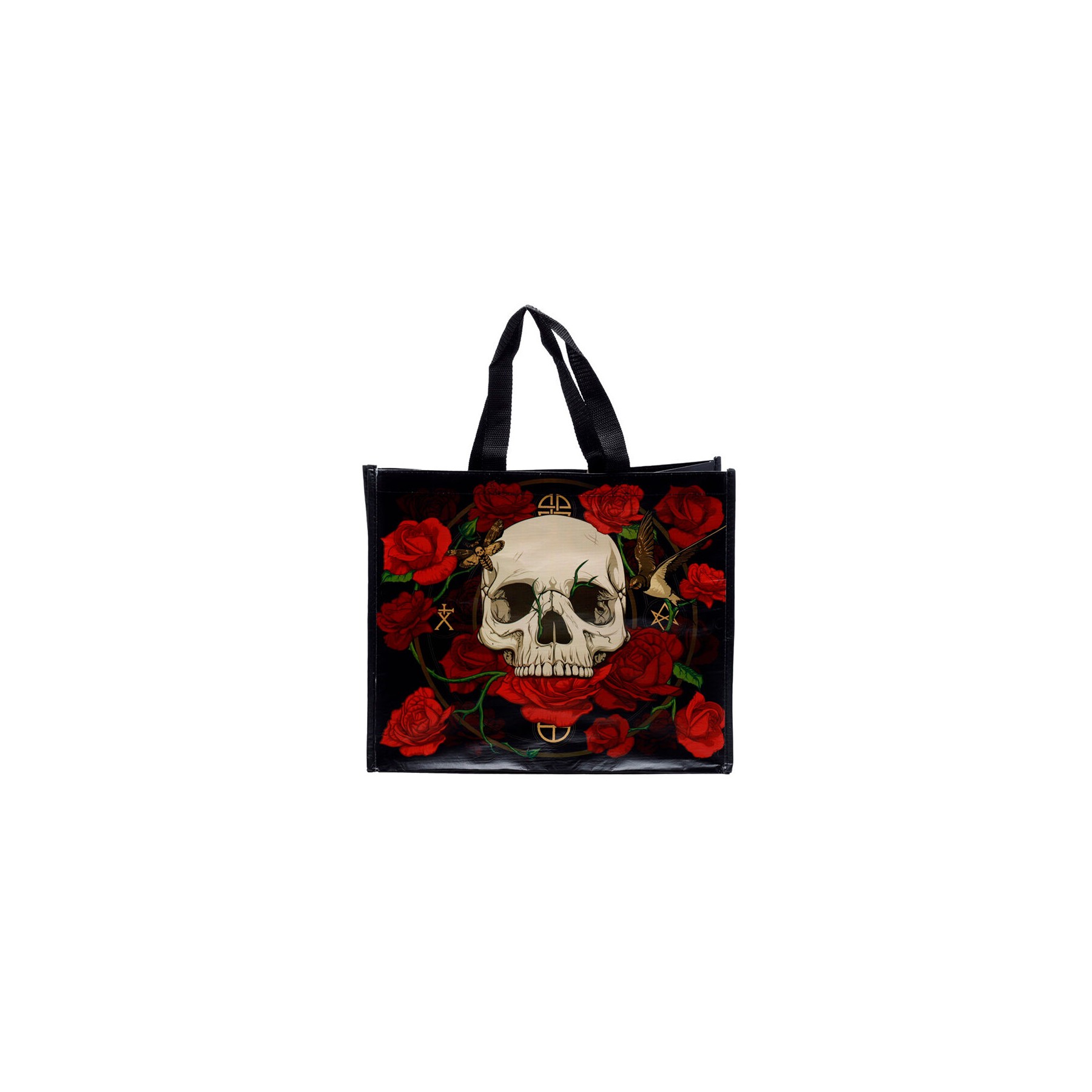 Bolsa shopping Calavera y Rosas