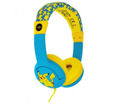 Auriculares infantiles Pikachu Pokemon