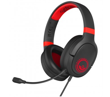 Auriculares gaming Pokeball Black and Red Pokemon