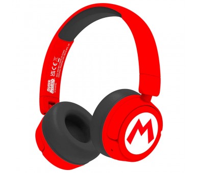 Auriculares inalambricos infantiles Logo Super Mario Bros