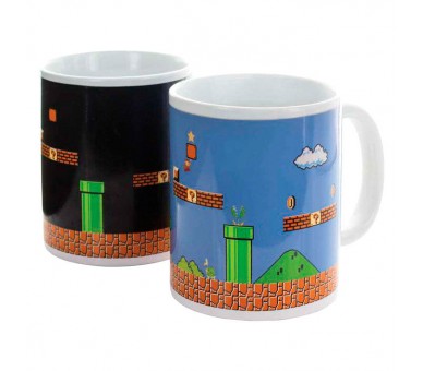 Taza termica Super Mario Bros Nintendo