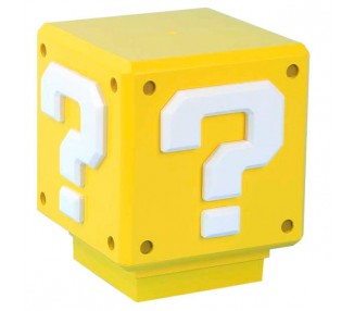 Lampara sonido Mini Question Block Super Mario Bros Nintendo