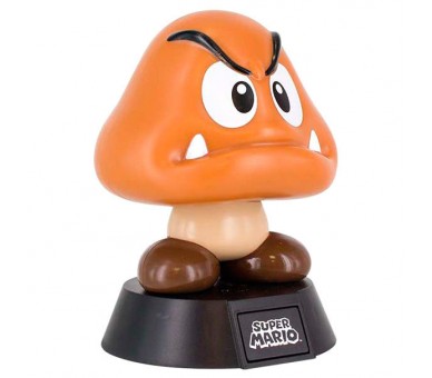 Lampara 3D Goomba Super Mario Bros Nintendo