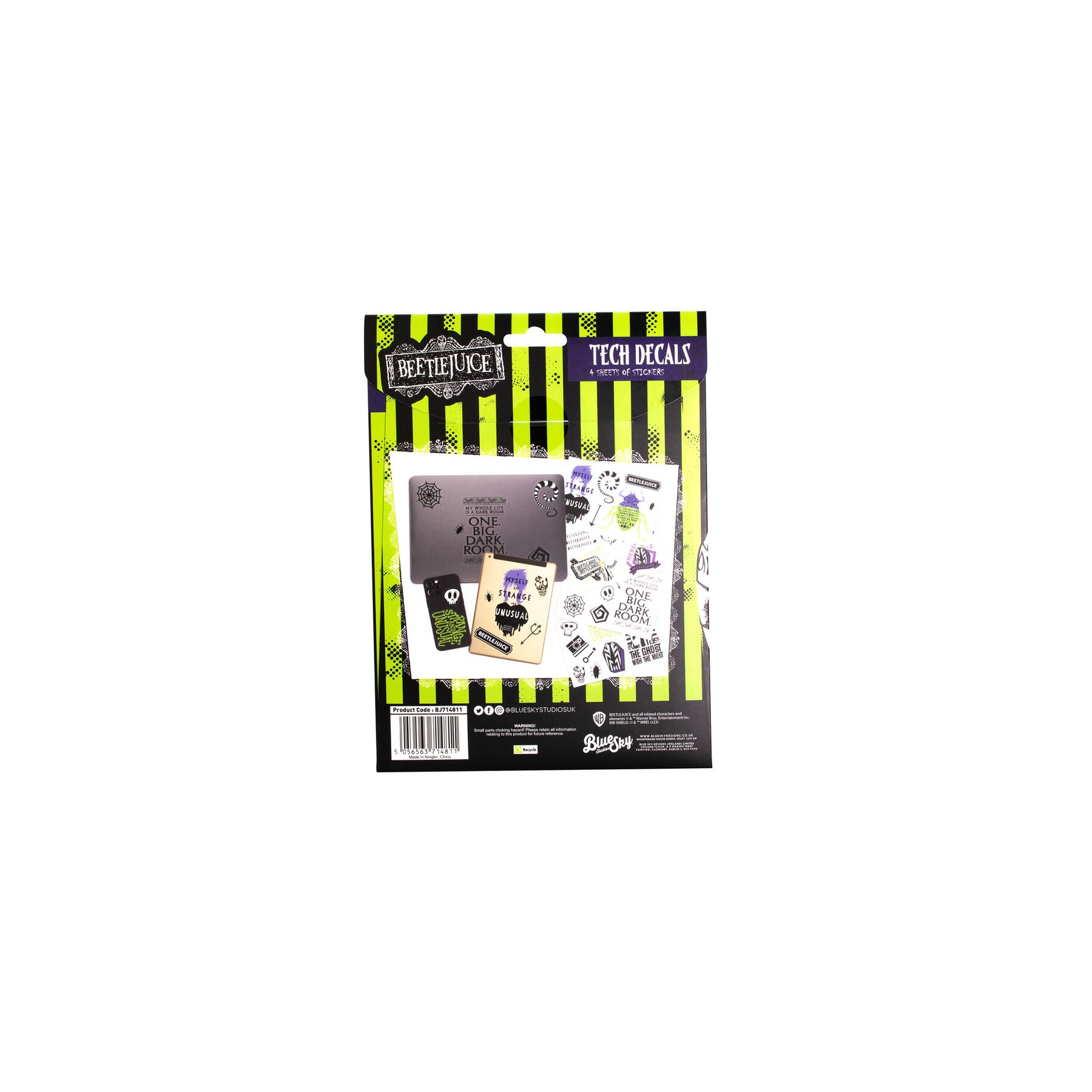 Set pegatinas Beetlejuice