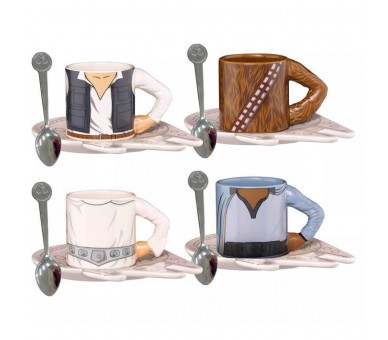 Set tazas Espresso Rebel Star Wars