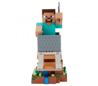 Cable Guy soporte sujecion Steve Minecraft 20cm