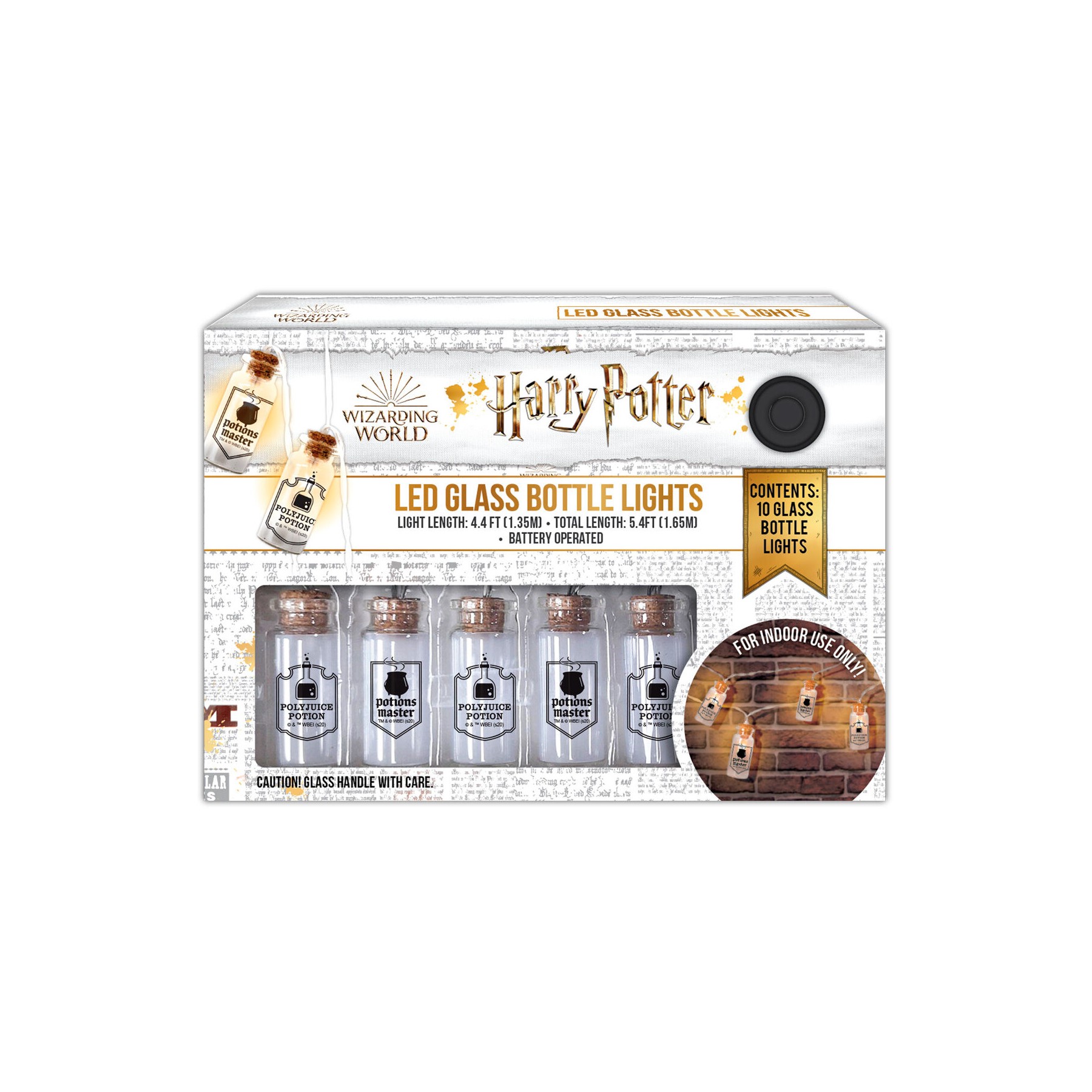 Girnalda luces LED pociones Harry Potter
