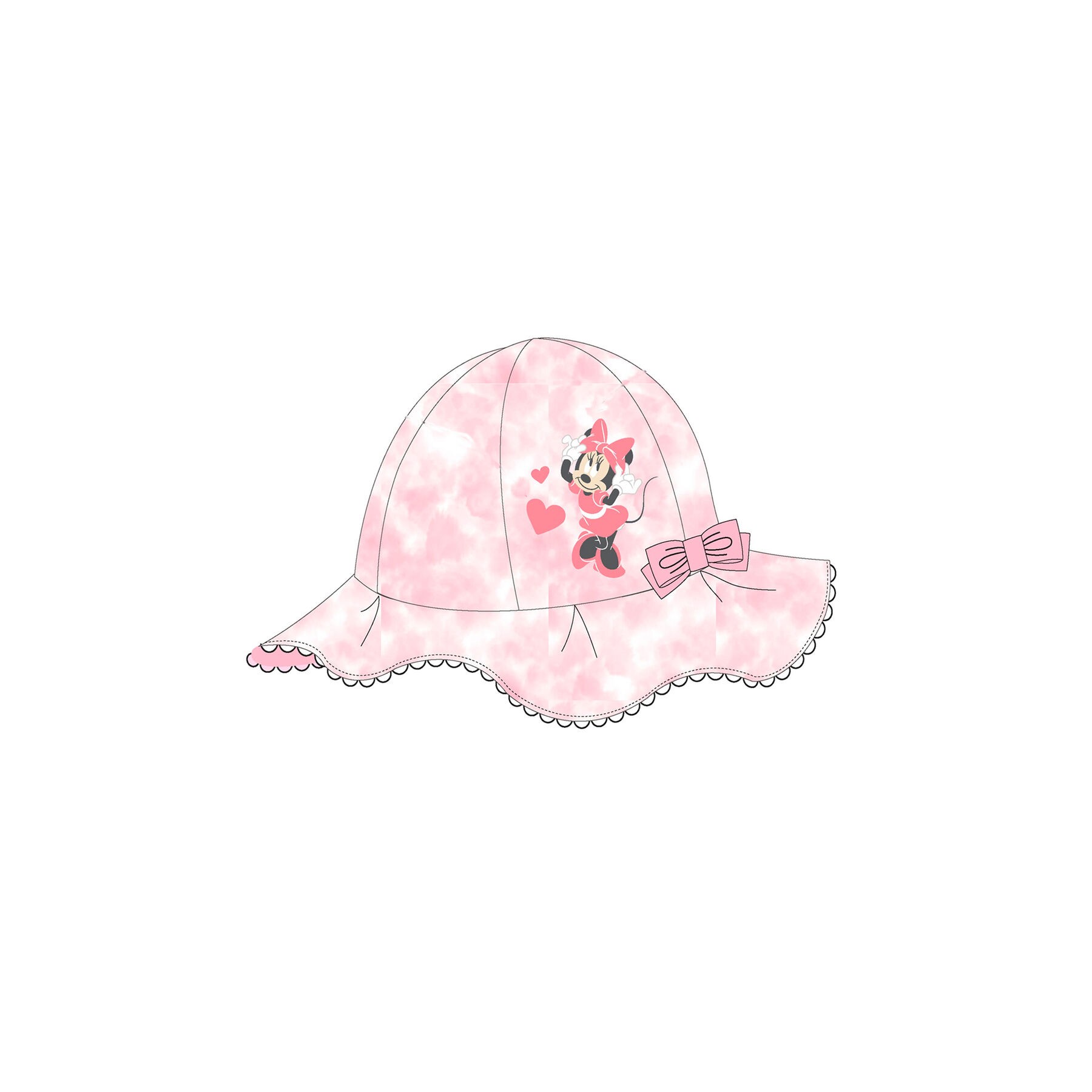 Gorro bebe Minnie Disney