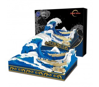 Kit Construccion Kanagawa Surfing 1946pzs