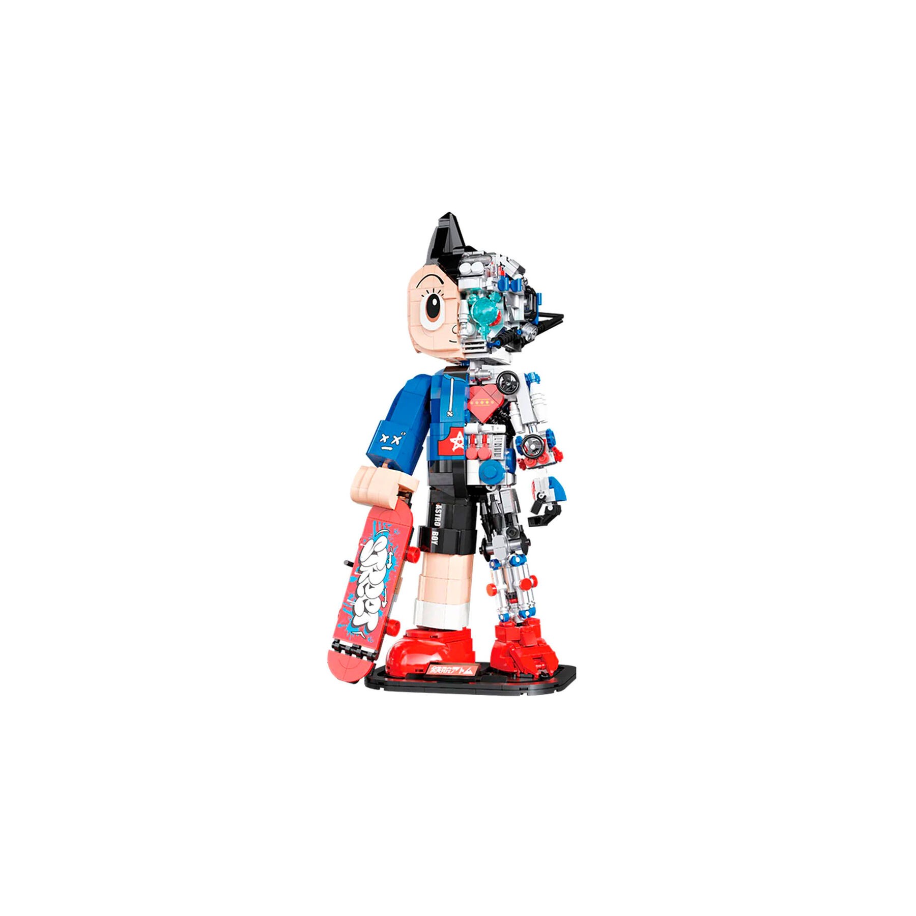 Kit Construccion Astro Boy the Skateboard Astro Boy 1117pzs
