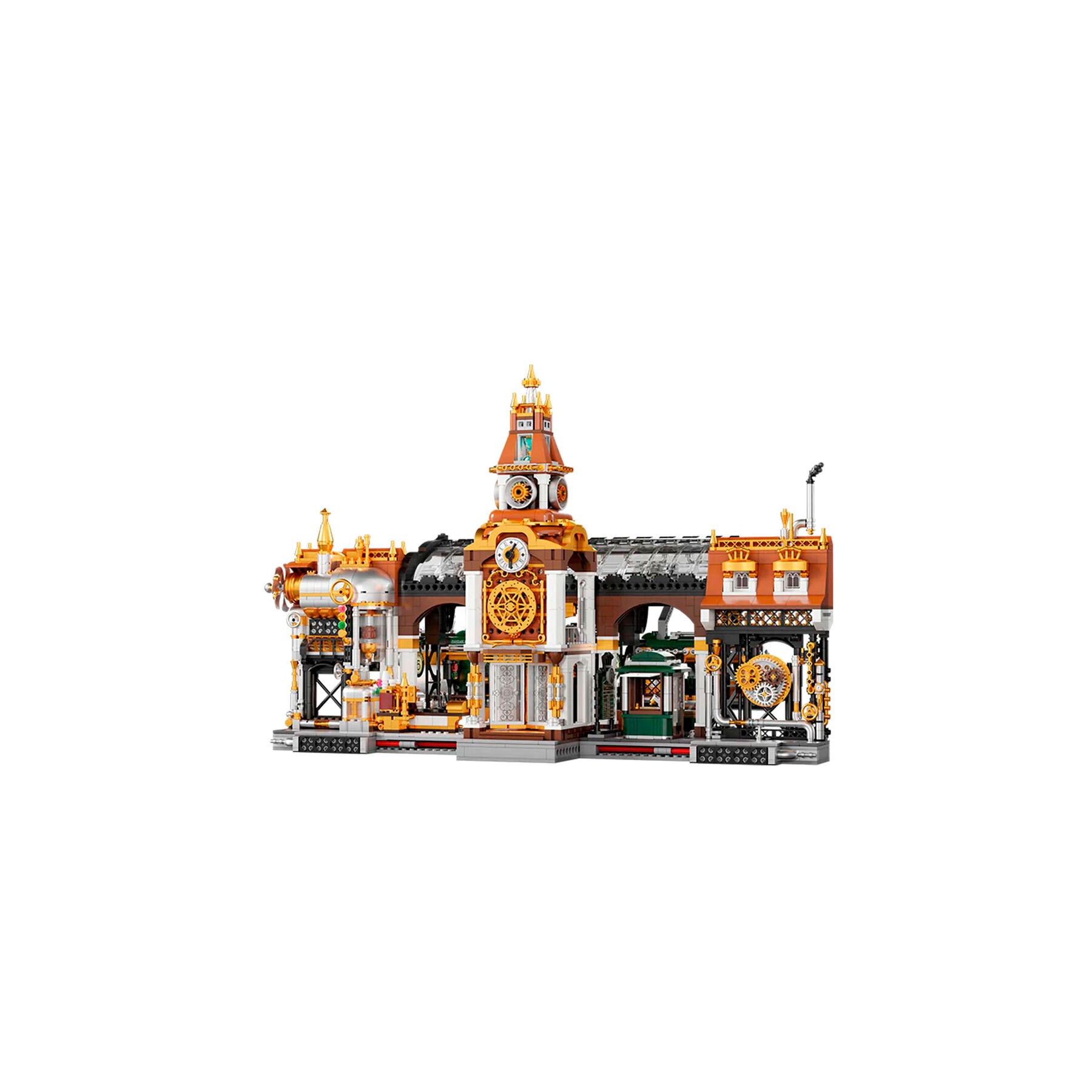 Kit Construccion Estacion de Tren Steampunk 2788pzs