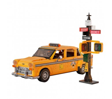 Kit Construccion Taxi New York 1601pzs