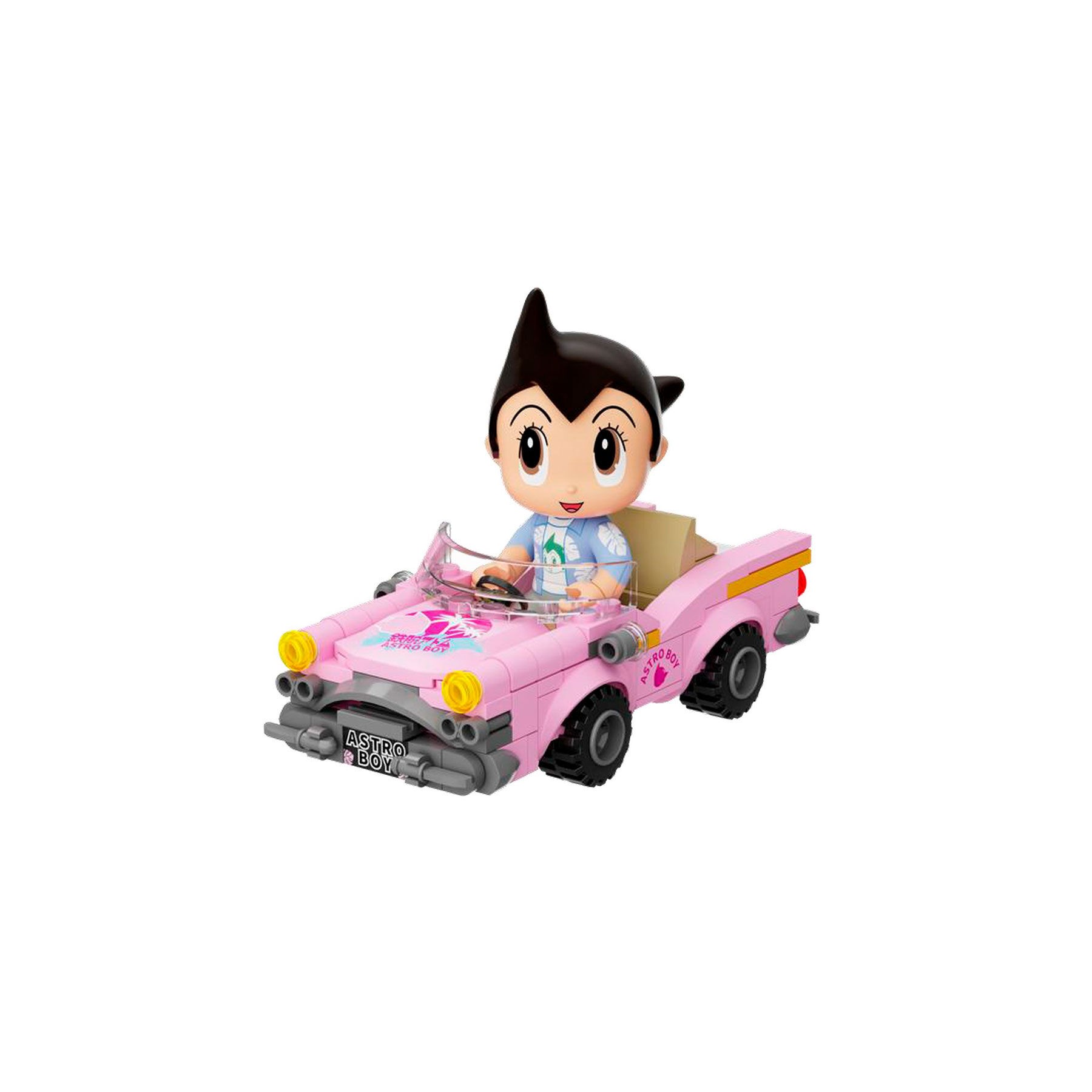 Kit Construccion Astro Boy Coche Vintage Astro Boy 130pzs