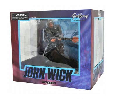 Estatua diorama John Wick 23cm