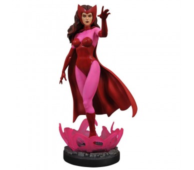 Estatua Premier Collection Scarlet Witch Marvel Comic 28cm