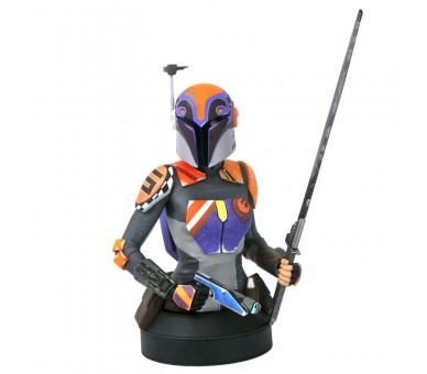 Busto Sabine Wren Star Wars Rebels 15cm