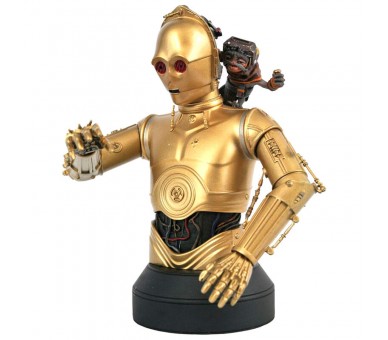Busto C-3PO and Babu Frik Star Wars Episode IX 15cm