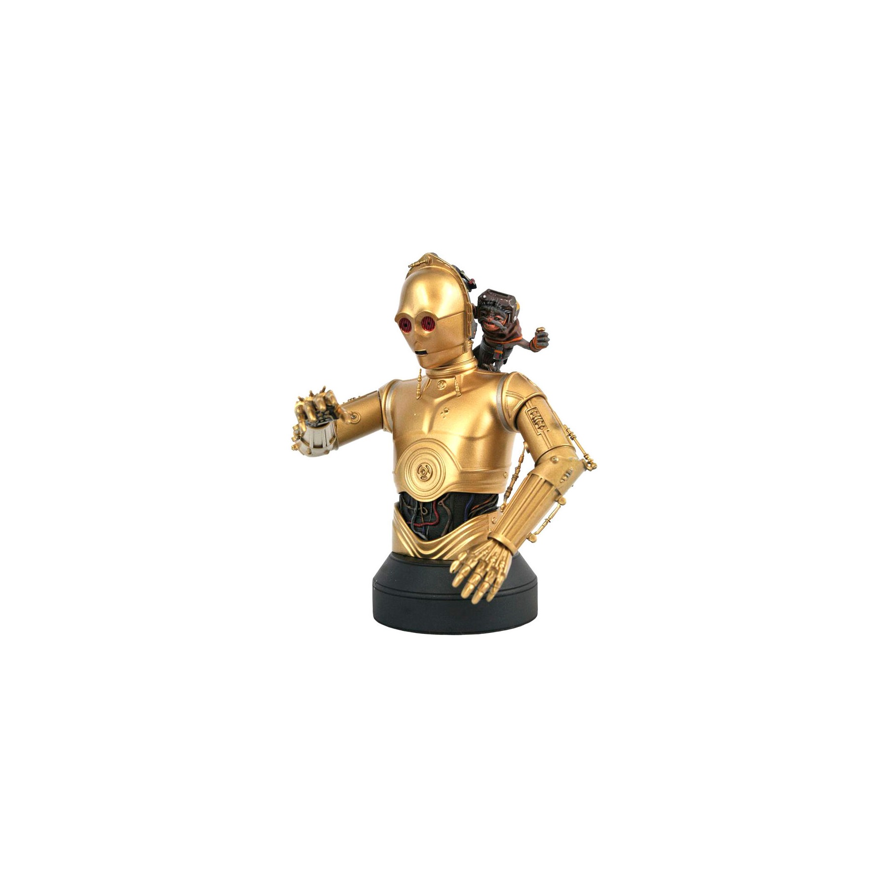 Busto C-3PO and Babu Frik Star Wars Episode IX 15cm