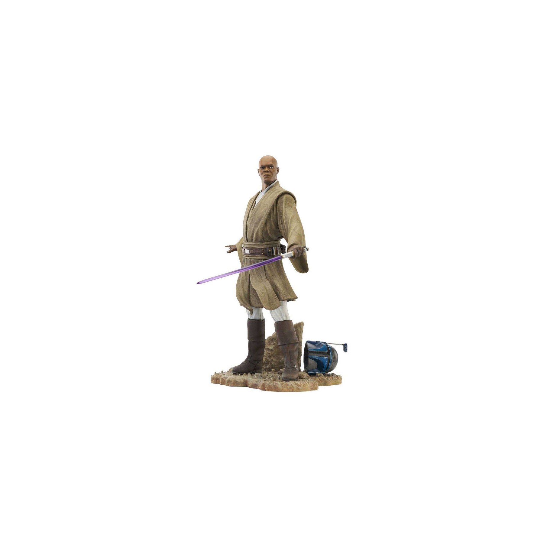 Estatua Mace Vindu Premier Collection Episode II Star Wars 28cm