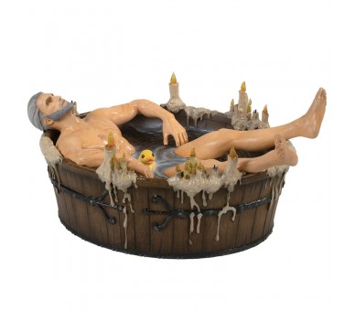 Estatua Geralt en bañera The Witcher 3 Wild Hunt 20cm