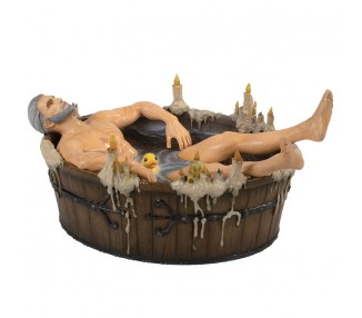 Estatua Geralt en bañera The Witcher 3 Wild Hunt 20cm