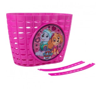 Cesta bicicleta Patrulla Canina Paw Patrol
