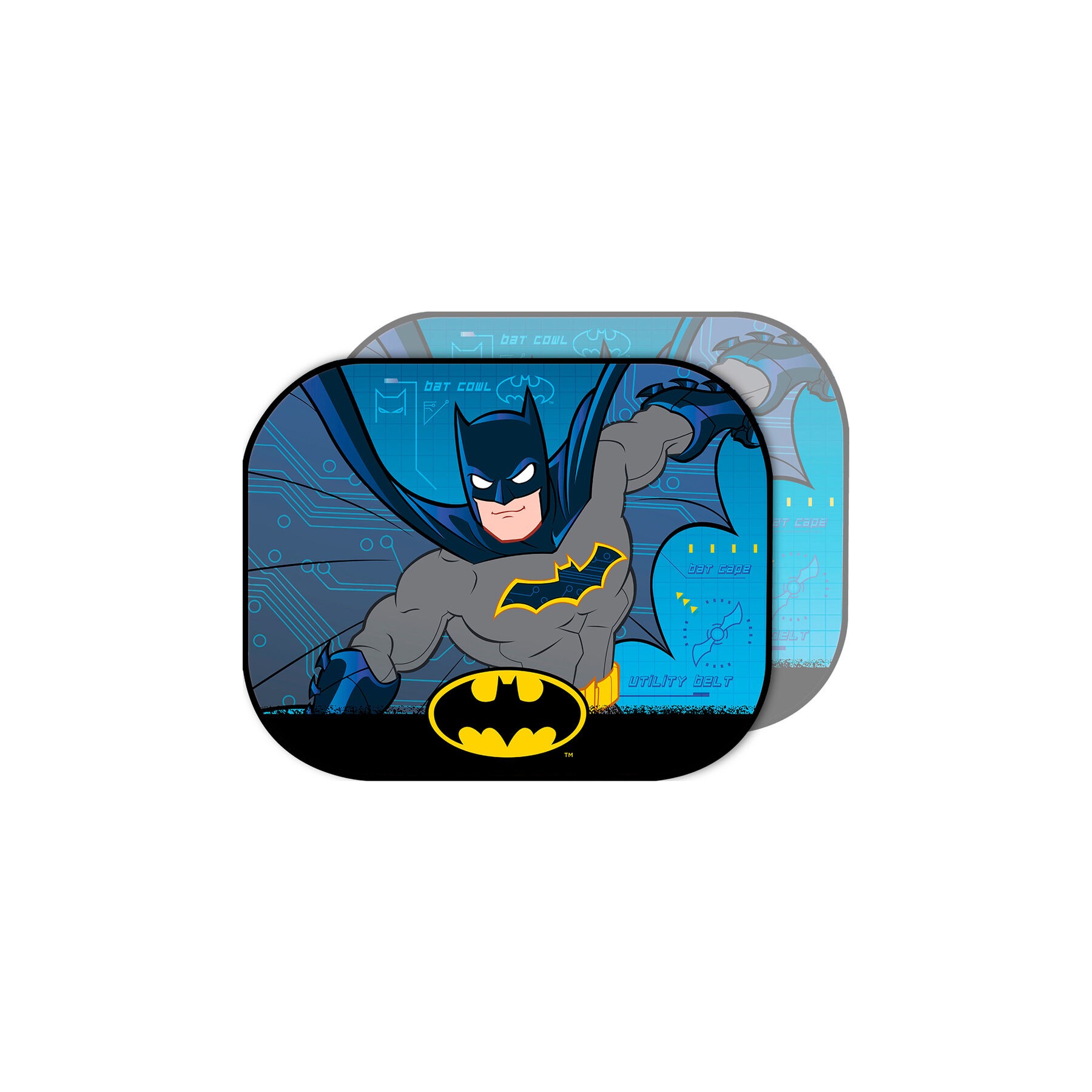 Set 2 parasol ventana Batman DC Comics