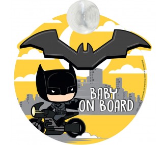 Señal coche baby on board Batman DC Comics