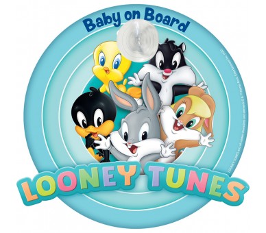 Señal coche baby on board Looney Tunes