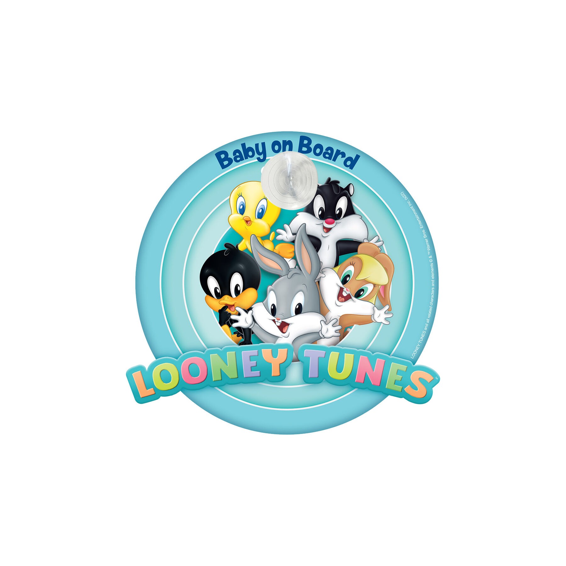 Señal coche baby on board Looney Tunes