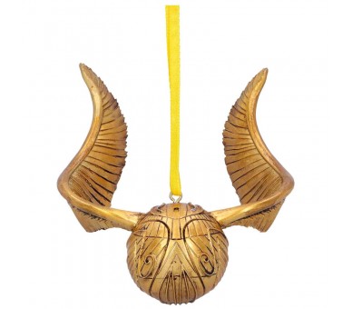 Adorno Navidad Snitch Dorada Harry Potter