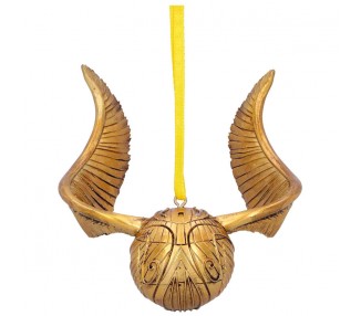 Adorno Navidad Snitch Dorada Harry Potter