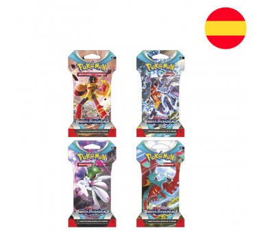 Sobre juego cartas coleccionables Brecha Paradojica Escarlata & Purpura Pokemon surtido español