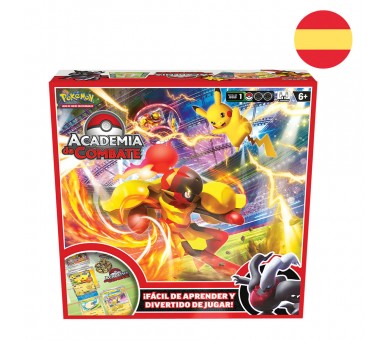 Juego cartas coleccionables Academia de Combate Academy Pokemon Español