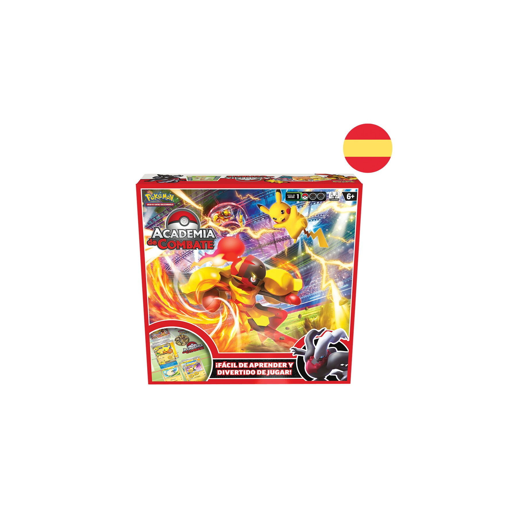 Juego cartas coleccionables Academia de Combate Academy Pokemon Español