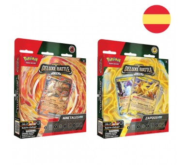 Baraja juego cartas coleccionables Pokemon español surtido