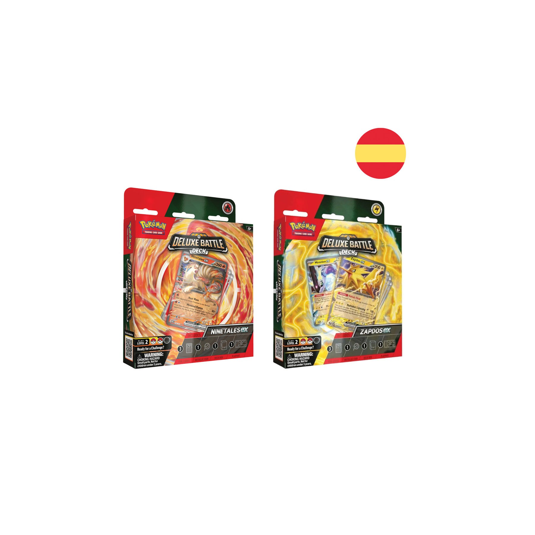 Baraja juego cartas coleccionables Pokemon español surtido