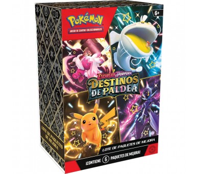 Juego cartas coleccionables Destinos de Paldea Escarlata y Purpura Pokemon español