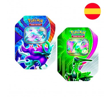 Lata juego cartas coleccionables SV6 Pokemon Español surtido