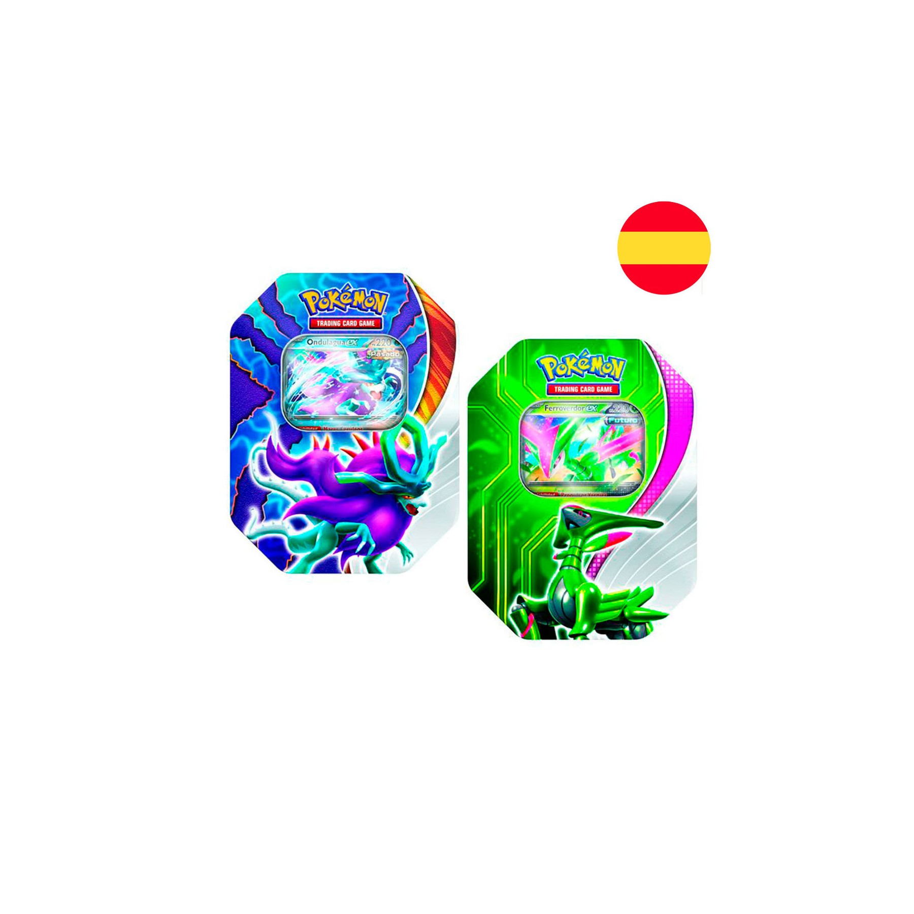 Lata juego cartas coleccionables SV6 Pokemon Español surtido