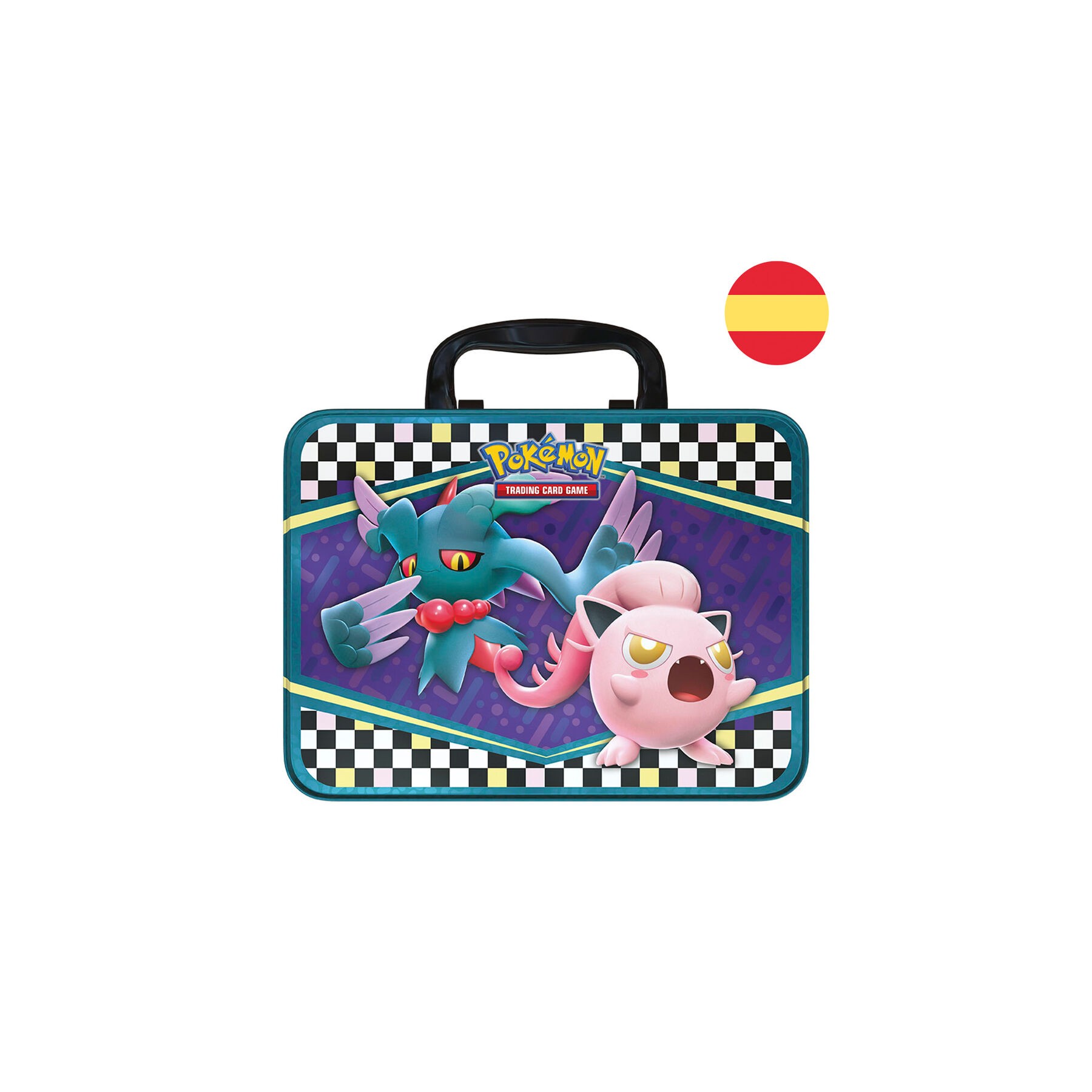 Estuche juego cartas coleccionables Chest Pokemon Español