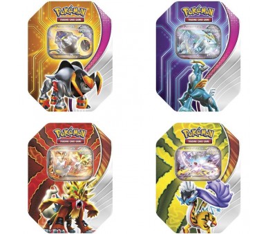 Lata juego cartas coleccionables Destinos Paradojicos Pokemon español surtido