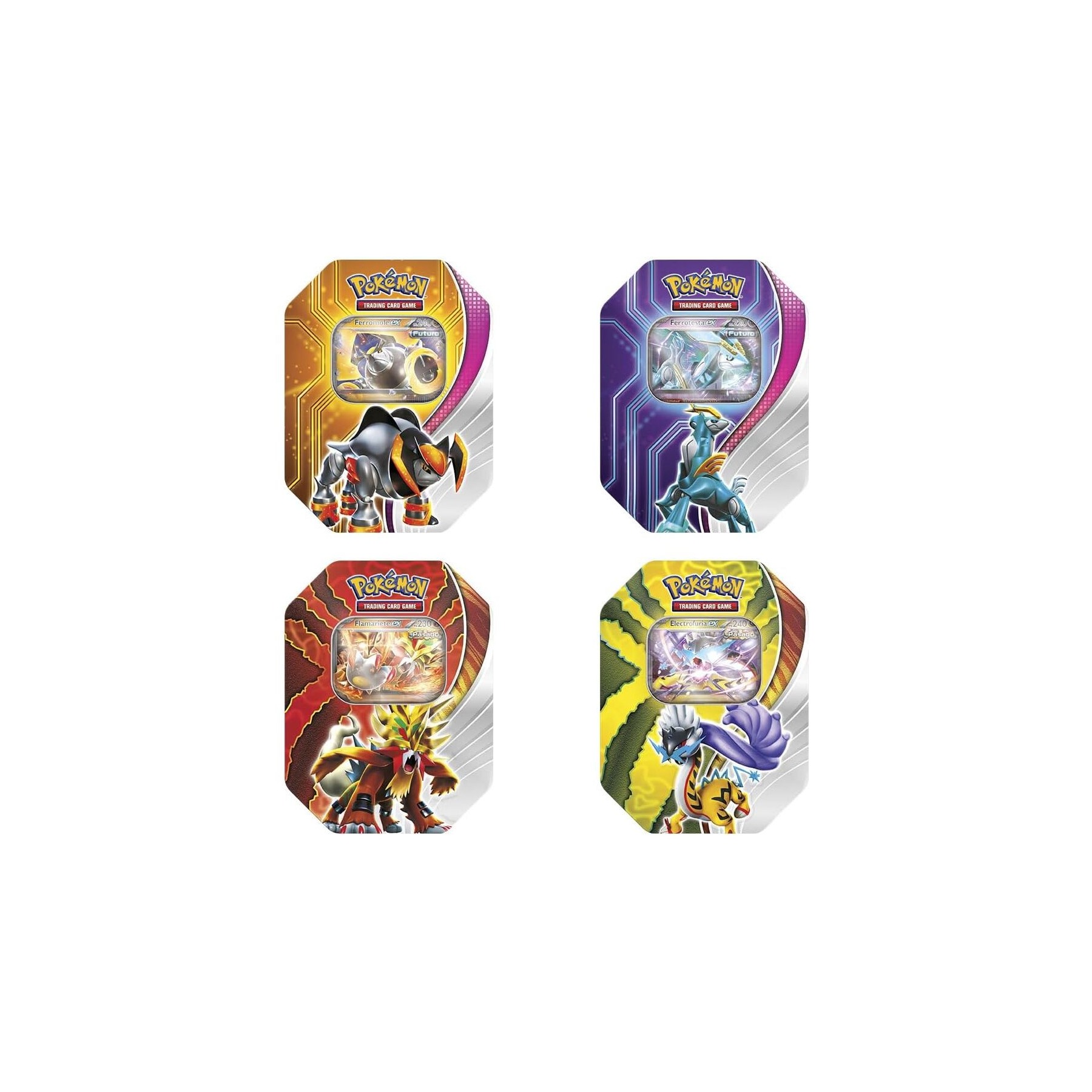 Lata juego cartas coleccionables Destinos Paradojicos Pokemon español surtido