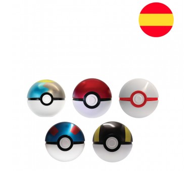 Lata juego cartas coleccionables Pokemon español surtido