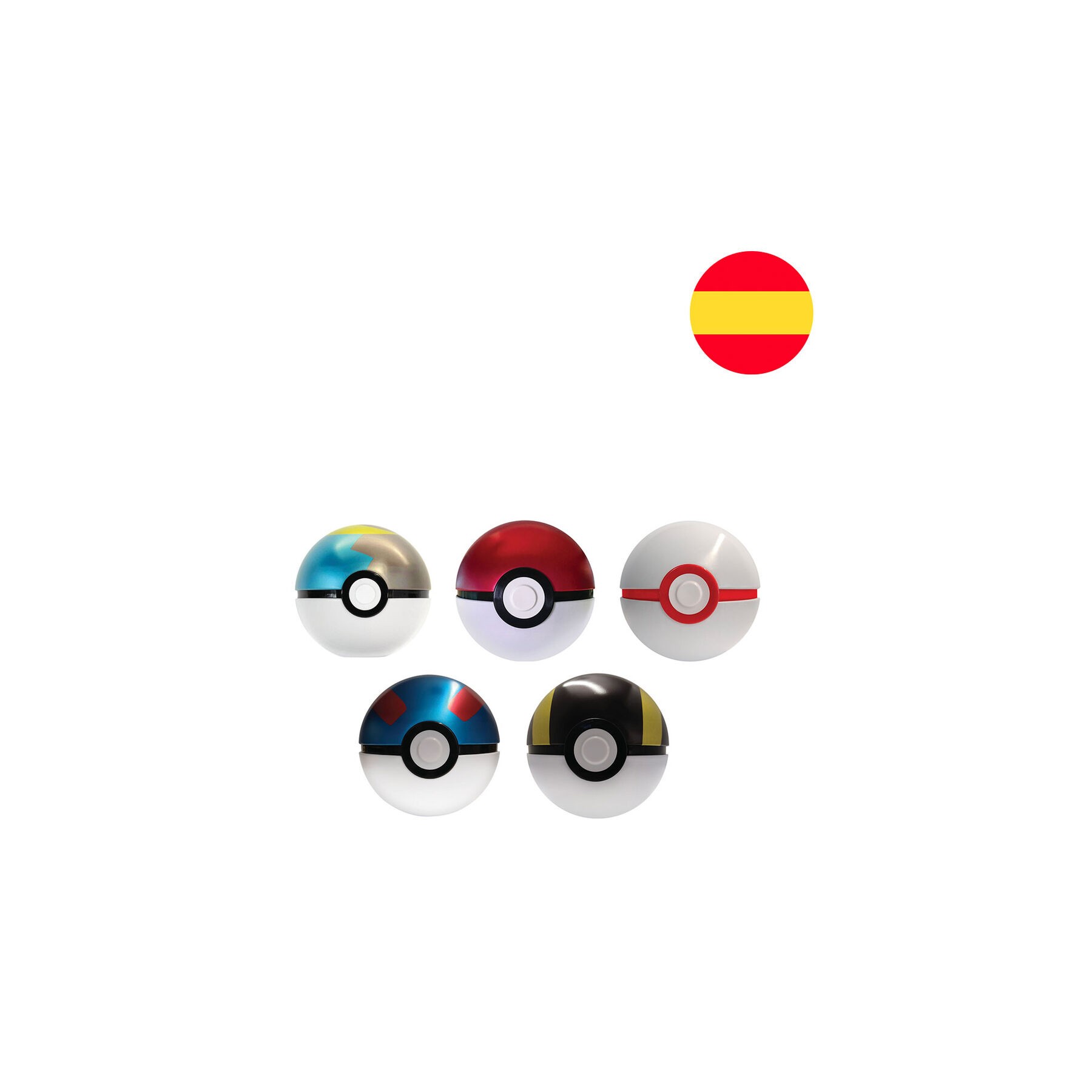 Lata juego cartas coleccionables Pokemon español surtido